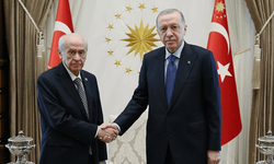 Erdoğan ve Bahçeli Külliye'de biraraya geldi