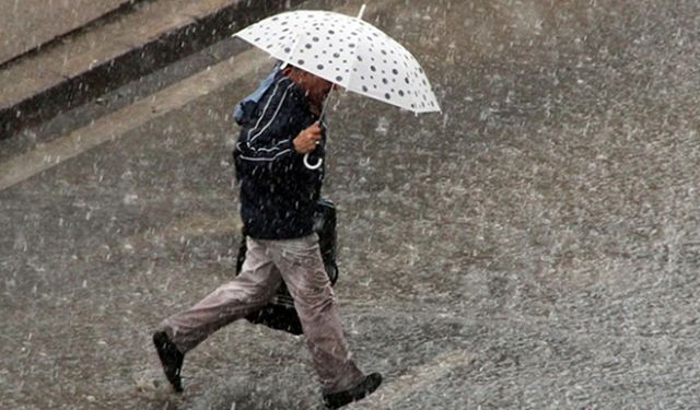 Meteoroloji il il açıkladı: Kuvvetli yağışa dikkat!